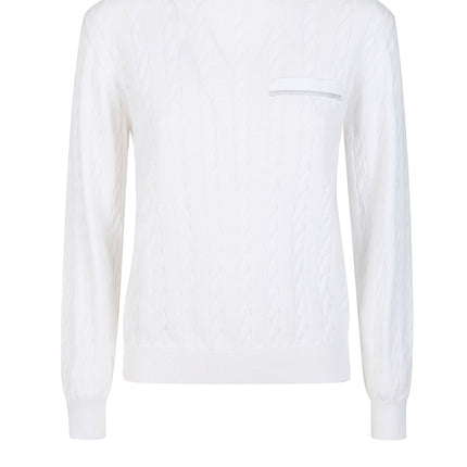 Purotatto 2228 Cable Knit sweater