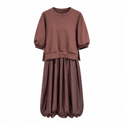 Meimeij Sweater with Dress – Iron