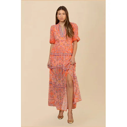 Hale Bob Buttercup v neck Dress