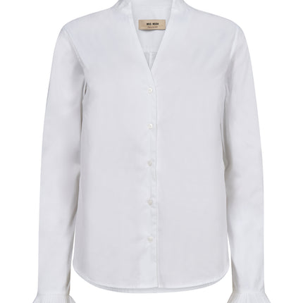 Mos Mosh Hasslie pleat cuff shirt