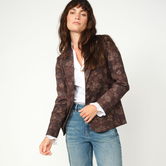 Mos Mosh Linea Finni blazer flower print