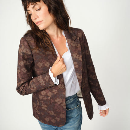 Mos Mosh Linea Finni blazer flower print