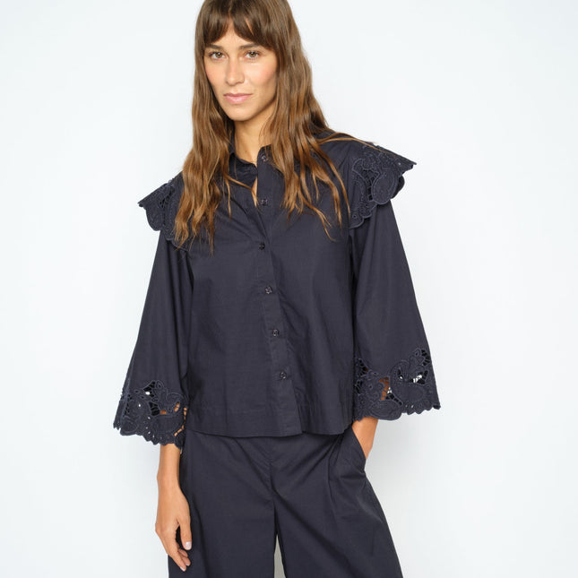 Mos Mosh Heliam Shirt – Salute Navy