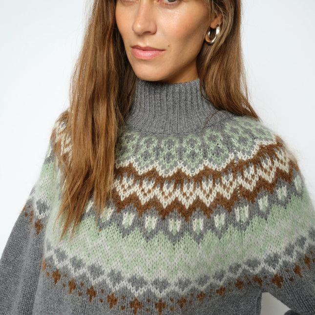 Mos Mosh Fjord Highneck – Thunderstorm
