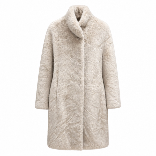Estheme Coat – Vanilla