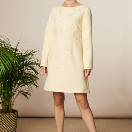 Fee G Bree Beaded Mini Dress