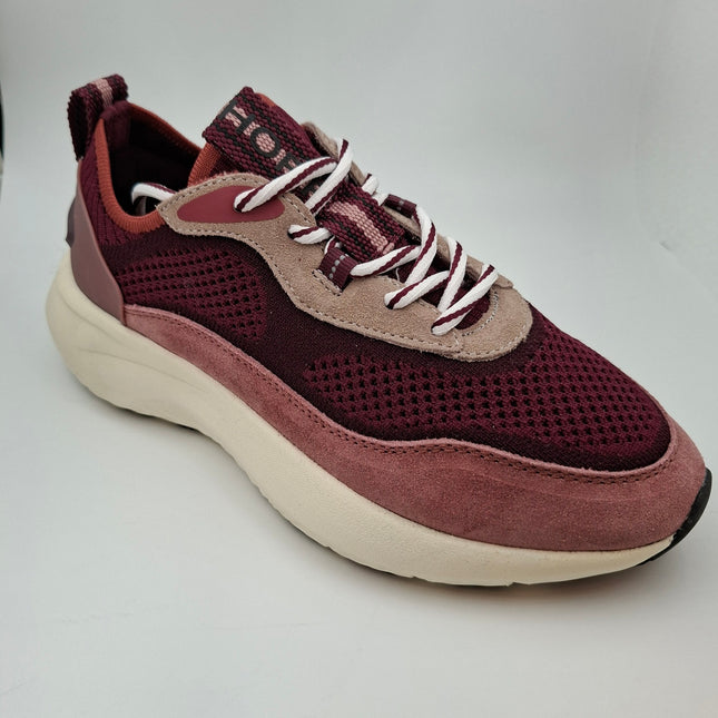 HOFF Traveler burgandy suede