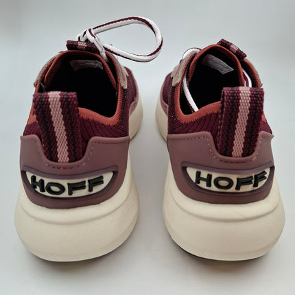 HOFF Traveler burgandy suede