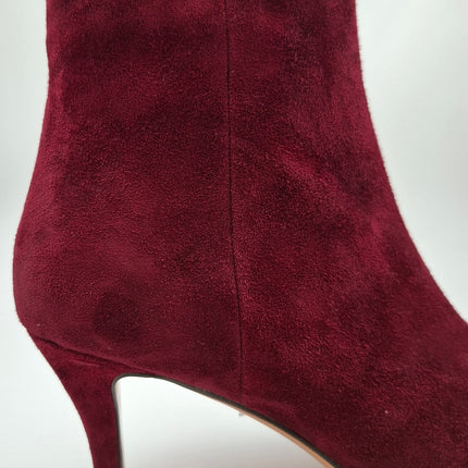 LOLA CRUZ 006T30BK suede ankle boot