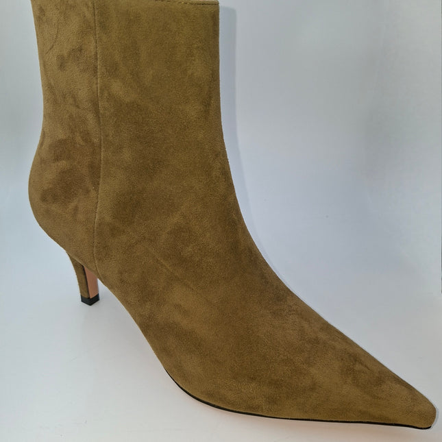 LOLA CRUZ 006T30BK suede ankle boot