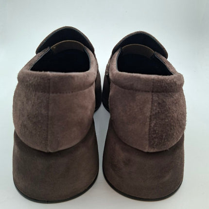 Pons Quintana 10612 suede platform loafer