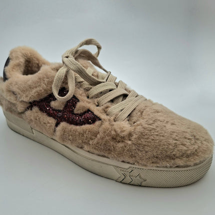 Ash Malibu sherling trainer