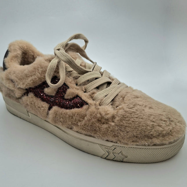 Ash Malibu sherling trainer