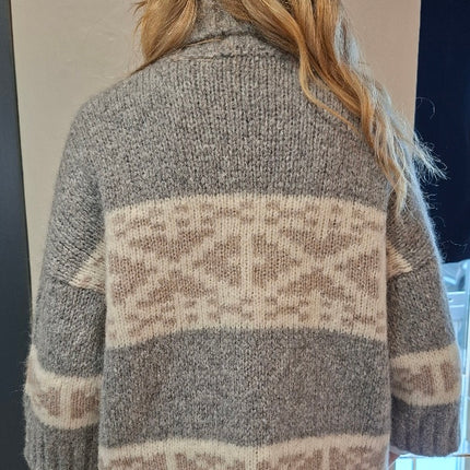 Peserico S99435F03 fairisle knit