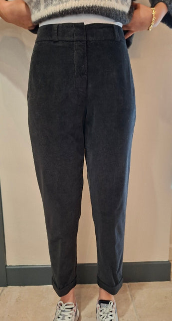 Peserico P04680T3 pin cord trousers