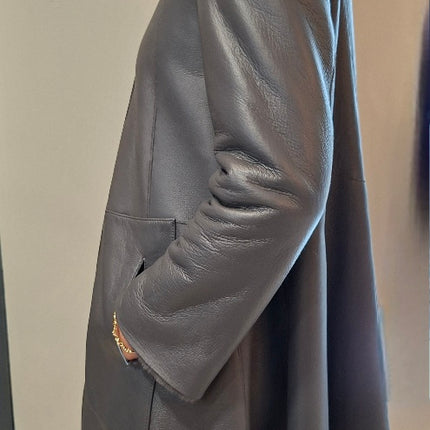 Dom Goor DG2531 long swing coat