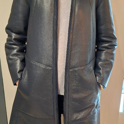 Dom Goor DG2531 long swing coat