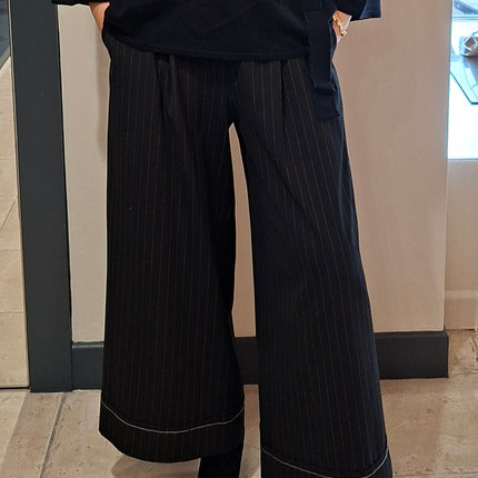 Isik Ozgur 2625-03 stripe trousers