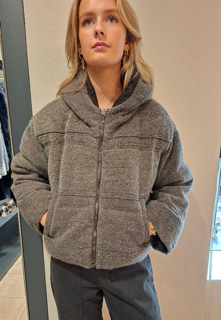 Transit CFDTRBS283E Down silk lined jacket