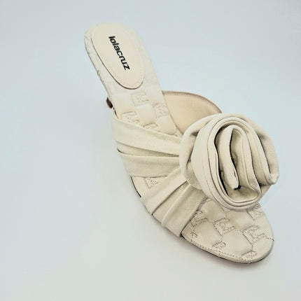 Lola Cruz 101Z14BK Lotta leather mules