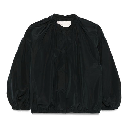 iBlues Viscosa taffeta balloon-sleeve button jacket