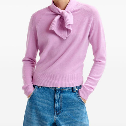 Essentiel Antwerp Invited tie cashmere knit