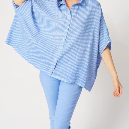 120 Lino W1PLA  CAPE SHIRT