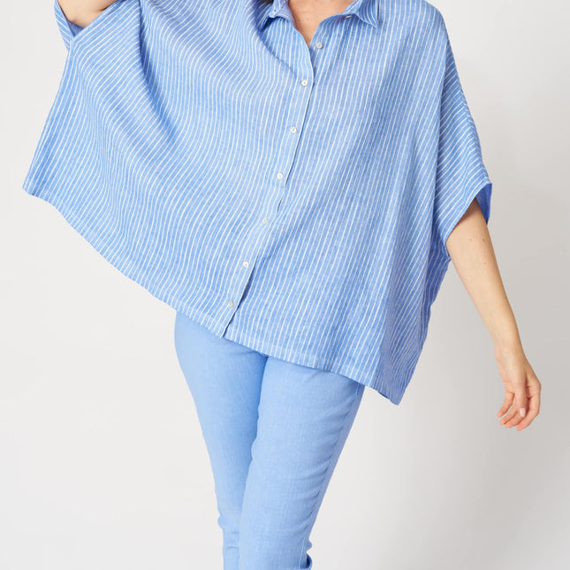 120 Lino W1PLA  CAPE SHIRT