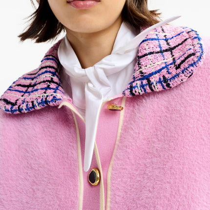 Essentiel Antwerp Joilu Patch Pocket Jkt Pink