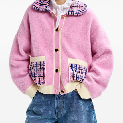 Essentiel Antwerp Joilu Patch Pocket Jkt Pink