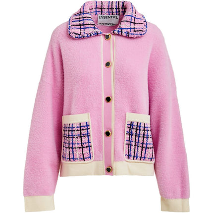 Essentiel Antwerp Joilu Patch Pocket Jkt Pink