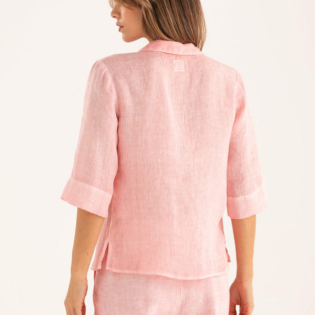 120 Lino W1PL5 Regular Fit Linen Shirt