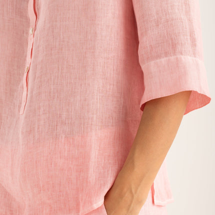 120 Lino W1PL5 Regular Fit Linen Shirt