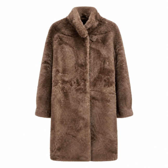 Estheme Coat – Brown