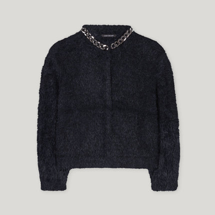 Luisa Cerano 428026/5351 chain neck cardigan