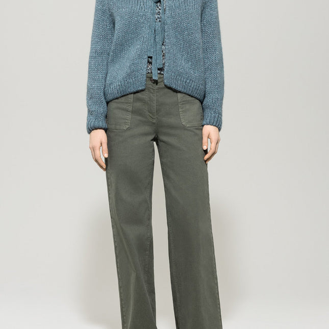 Luisa Cerano tie bow cardi 428379/5348