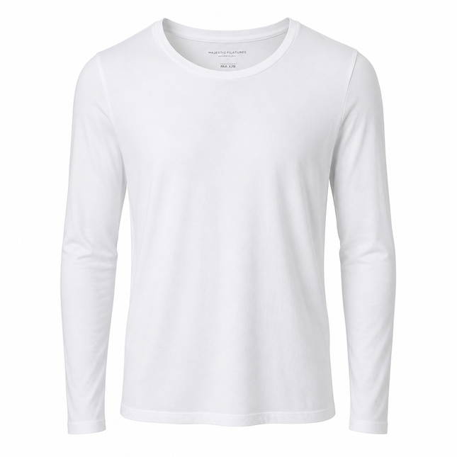 Majestic Round LS – White
