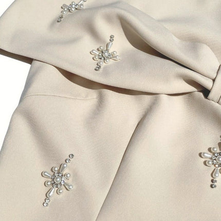 Fee G Phoebe bow shoulder Dress