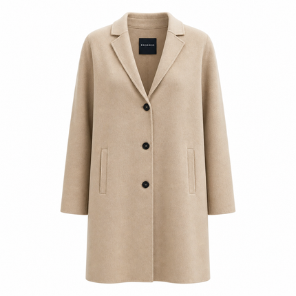 Rosso35 Double Face Coat – Cream