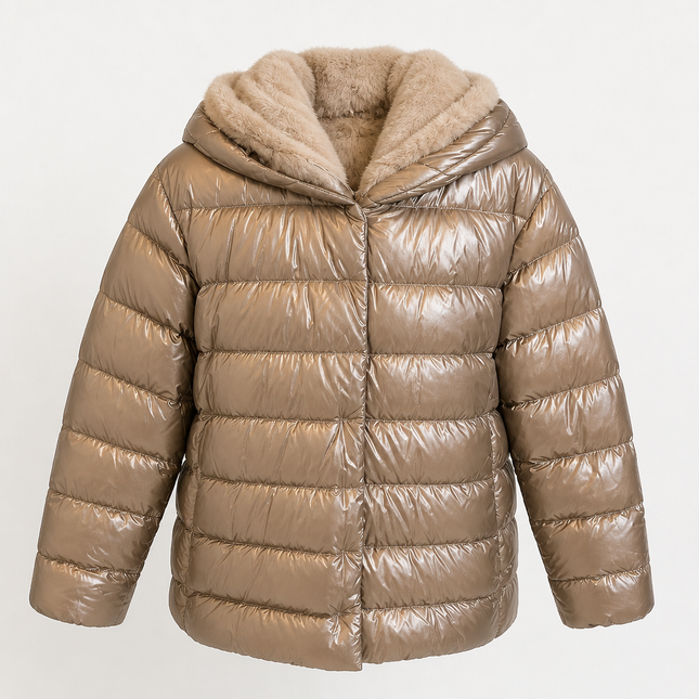 Herno Puffer Jacket – Taupe