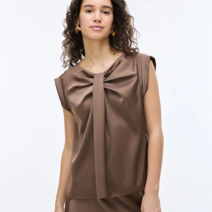 iBlues TUNICA – Brown Cap Sleeve