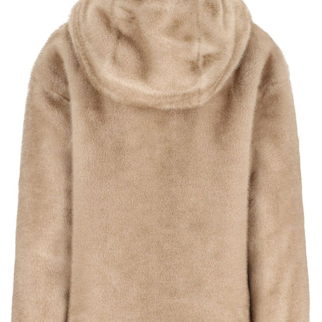 Herno faux fur with hood GI000318D