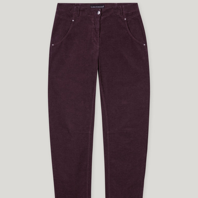 Luisa Cerano barrell leg trousers 628622/3792