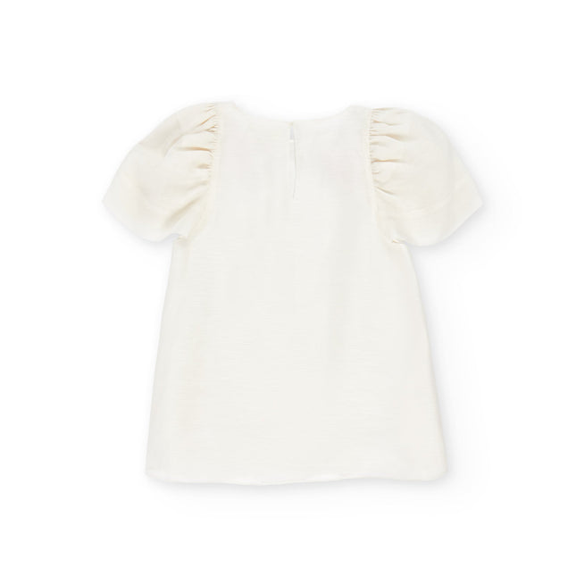 Psophia Top 218SHR2670 butterfly detail