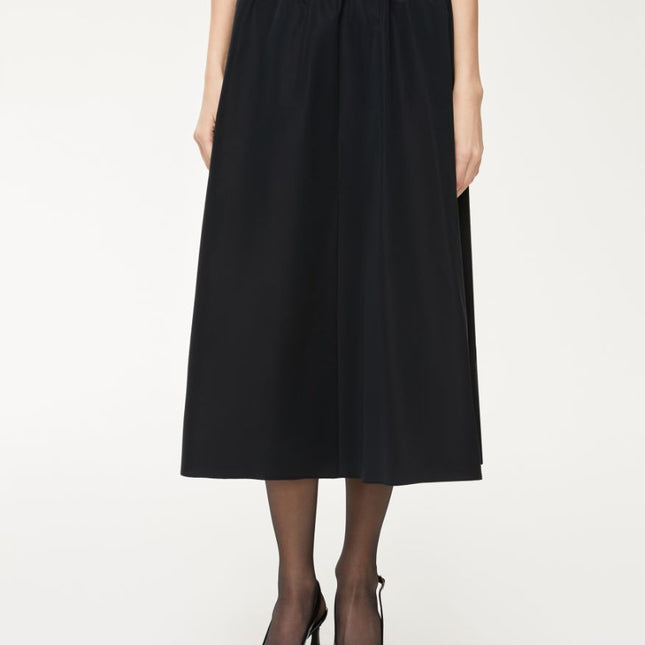 iBlues Cavallo midi skirt black