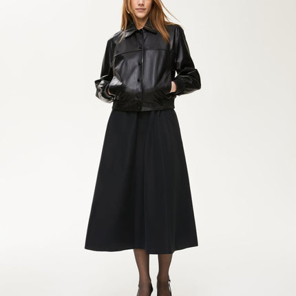 iBlues Cavallo midi skirt black