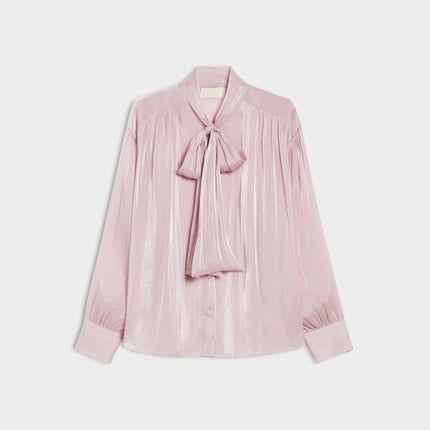 Iblues Janzir lurex bow shirt