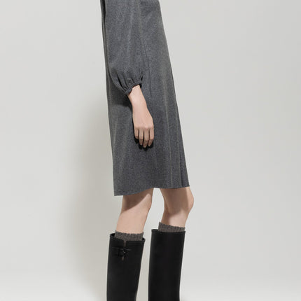 Luisa Cerano 728612/3309 Flannel dress short grey