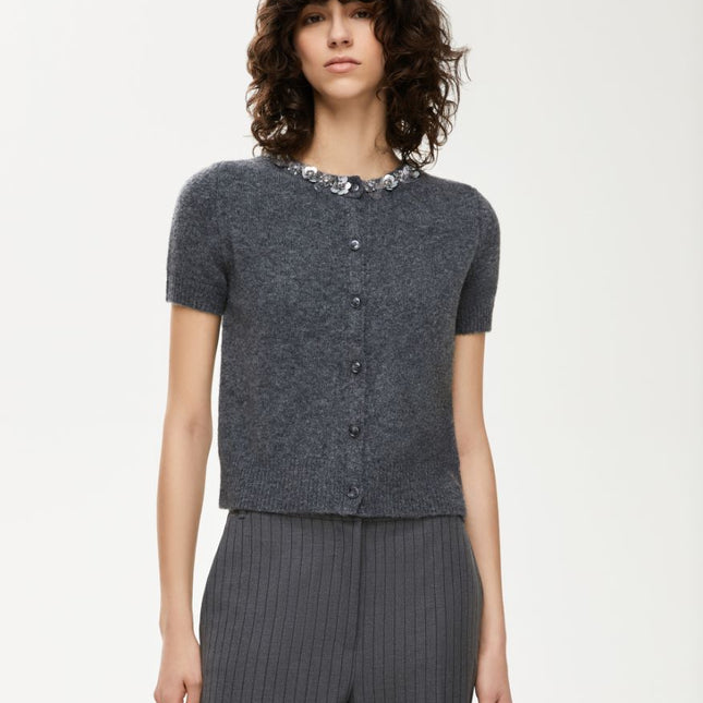 iBlues Fidenza short sleeve cardigan