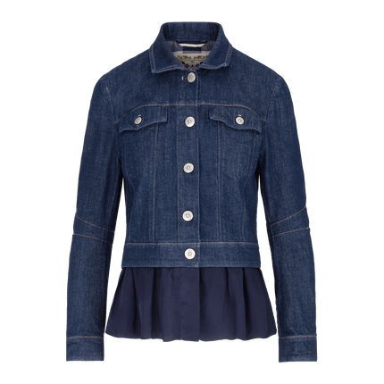 HIGH Complex denim jacket navy